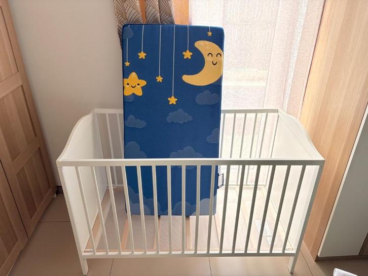 Lit bébé Ikea Smagora 60x120, Maison & Meubles, Chambre à coucher | Lits, Comme neuf, Une personne, 70 cm ou moins, 190 cm ou moins