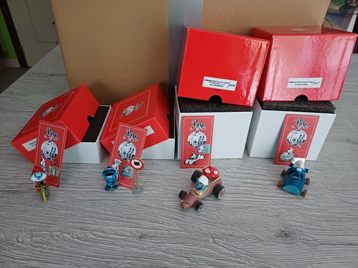 4 Pixi-smurfen zie beschrijving (oorspronkelijke prijs), Verzamelen, Smurfen, Zo goed als nieuw, Poppetje, Figuurtje of Knuffel