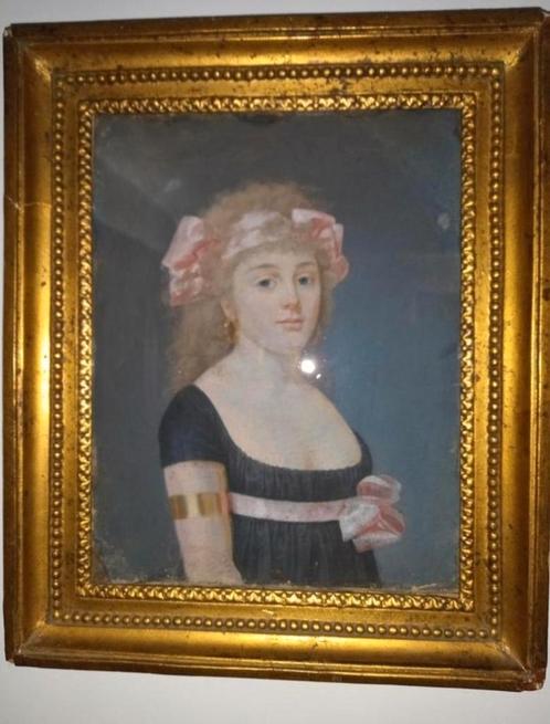 Antiek schilderij ca 18e eeuw - uitzonderlijk vondst !!, Antiek en Kunst, Kunst | Schilderijen | Klassiek, Ophalen of Verzenden