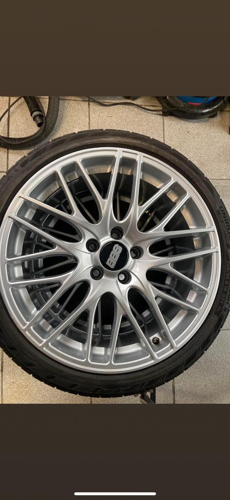 Bbs cs 19” 5x114.3, Auto-onderdelen, Banden en Velgen, Band(en), Gebruikt, Ophalen
