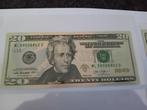 20 dollar unc 2003, Postzegels en Munten, Bankbiljetten | Amerika, Ophalen of Verzenden