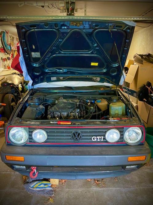 Volkswagen golf 2Gti 8V bj1988 project, Auto's, Volkswagen, Particulier, Golf, Benzine, Euro 1, Berline, 3 deurs, Handgeschakeld