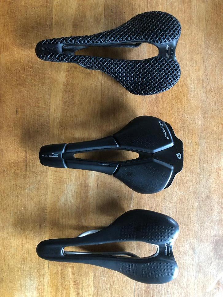 Race zadels, Fietsen en Brommers, Fietsonderdelen, Zo goed als nieuw, Racefiets, Zadel, Ophalen of Verzenden