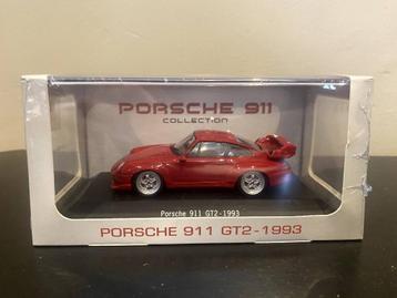 Porsche 911 GT2 1993 – Édition Atlas 1:43 – Neuf en boîte beschikbaar voor biedingen