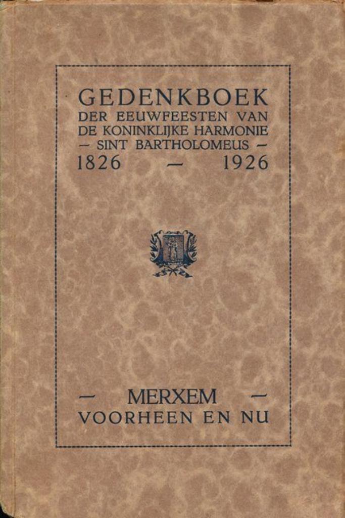 (g101a) Merxem voorheen en nu, gedenkboek, 1926, Boeken, Geschiedenis | Stad en Regio, Gelezen, Verzenden