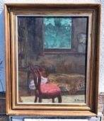 Huile sur toile signe Georges rogy, Antiquités & Art, Enlèvement ou Envoi