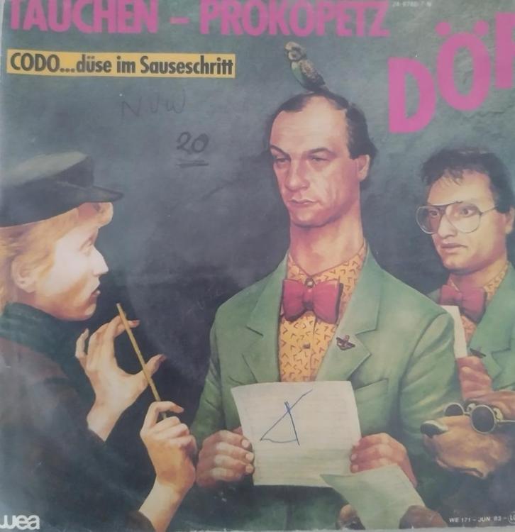 Tauchen - Prokopetz - Codo...düse im Sauseschritt, CD & DVD, Vinyles Singles, Comme neuf, Single, Pop, 7 pouces, Envoi