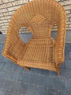 Rotan zetel., Huis en Inrichting, Stoelen, Ophalen, Zo goed als nieuw
