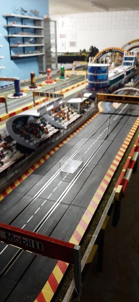 Racebaan 14mX3m, Hobby en Vrije tijd, Modelbouw | Overige, Gebruikt, 1:50 tot 1:144, Ophalen