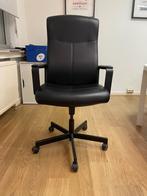 Chaise pivotante noir - MILLBERGE, IKEA, Maison & Meubles, Comme neuf, Noir, Chaise de bureau, Enlèvement