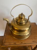 Messing waterketel, Ophalen