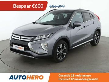 Mitsubishi Eclipse Cross 2.2 DI-D Intense 4WD (automatique), Autos, Cuir, Argent ou Gris, Achat, Euro 6