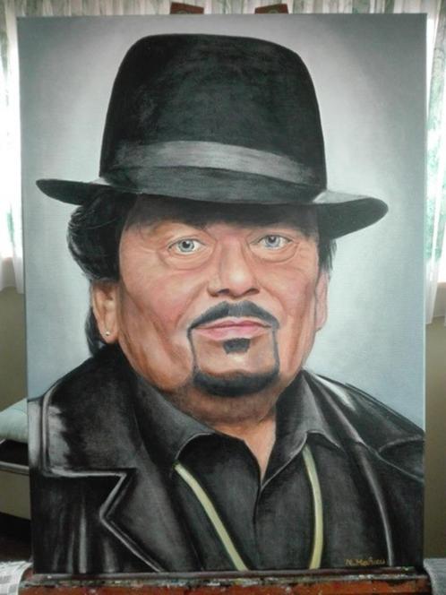 EIGEN OLIEVERFSCHILDERIJ  ANDRE HAZES SR, Antiek en Kunst, Kunst | Schilderijen | Klassiek, Ophalen