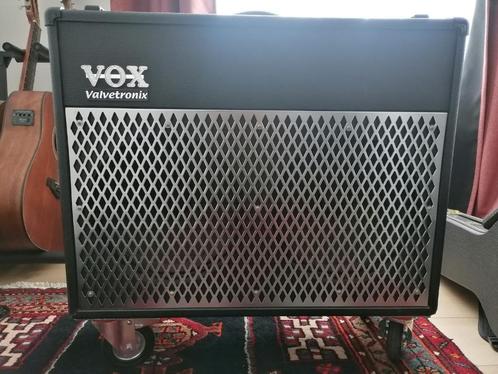 Vox AD100VT 100W versterker + VFS2A voetschakelaar (met jack, Muziek en Instrumenten, Versterkers | Bas en Gitaar, Gebruikt, 100 watt of meer