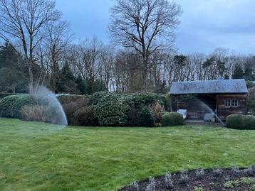 Beregening tuin automatisch beschikbaar voor biedingen