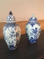Delftse blauwe vazen, Antiquités & Art, Antiquités | Vases, Enlèvement ou Envoi