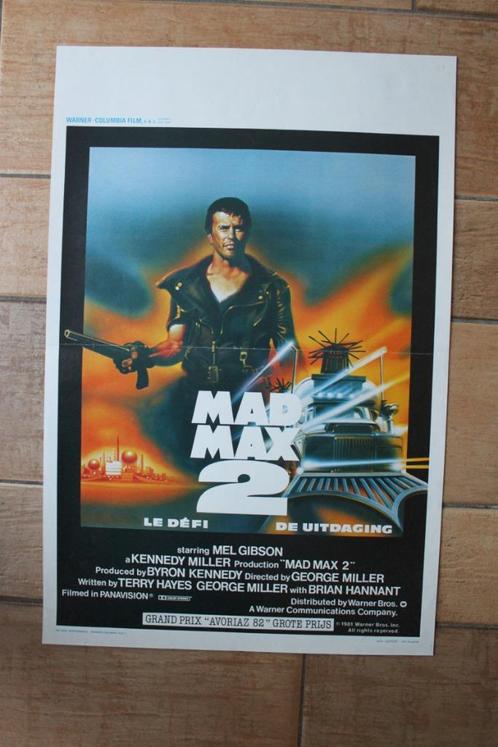 filmaffiche Mel Gibson Mad Max 2 filmposter, Collections, Posters & Affiches, Comme neuf, Cinéma et TV, A1 jusqu'à A3, Rectangulaire vertical