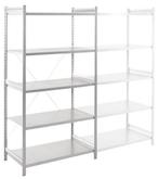 Magazijnrekken Legbordstelling Pro Galva Staal (garage/werk), Enlèvement