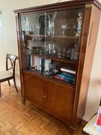 Vitrine en acajou style anglais ‘50, Enlèvement, Utilisé