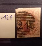 Léopold I, sceau 12a, Sans enveloppe, Affranchi, Timbre-poste, Enlèvement ou Envoi