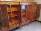wandkast louis quinze, 250 à 300 cm, Avec tablette(s), Utilisé, Chêne