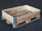 Palletrand 1200x800x200mm - hout, 4 scharnieren, gebruikt, Enlèvement, Palette