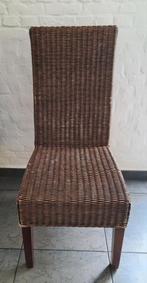 4 stevige rotanstoelen, Huis en Inrichting, Ophalen, Gebruikt