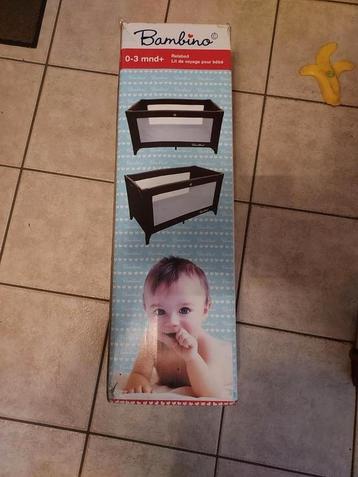 Kinder reisbedje Bambino beschikbaar voor biedingen