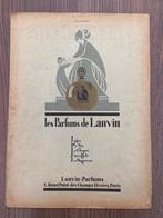 Publicité Les Parfums de Lanvin, Collections, Parfums, Enlèvement ou Envoi, Utilisé