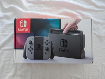 Nintendo Switch (V1) met gloednieuwe Joy-Cons, Enlèvement ou Envoi, Comme neuf, Avec 2 manettes, Switch Original