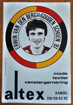 1981 Erwin Vandenbergh Gouden Schoen Winnaar Altex sticker!, Ophalen of Verzenden, Zo goed als nieuw, Sticker