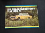 Brochure Lada 1200 Economy & 1200N, Enlèvement ou Envoi