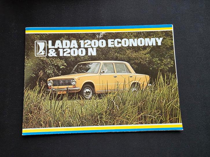 Brochure Lada 1200 Economy & 1200N, Livres, Autos | Livres, Enlèvement ou Envoi