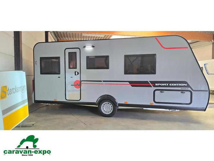 STERCKEMAN 480 CP SPORT EDITION, Caravanes & Camping, Caravanes, Entreprise, jusqu'à 4, 1000 - 1250 kg, Sterckeman, 5 à 6 mètres