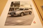 Mitsubishi Outlander brochure 2016, Boeken, Ophalen of Verzenden, Nieuw, Folder