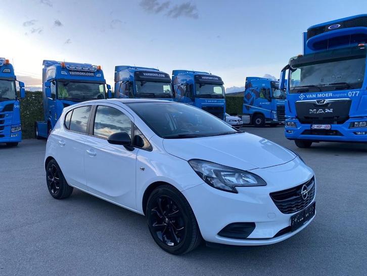 Opel Corsa 1.2i Black Edition/ 2016 / 82000.km, Auto's, Opel, Bedrijf, Corsa, ABS, Airbags, Airconditioning, Bluetooth, Boordcomputer