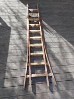 Uitschuifbare houten ladder, Ophalen, Gebruikt, Ladder, 4 meter of meer