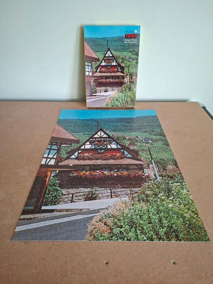 Puzzle Wild Horse : Forêt-Noire (1000 pièces), Hobby & Loisirs créatifs, Sport cérébral & Puzzles, Utilisé, Puzzle, 500 à 1500 pièces