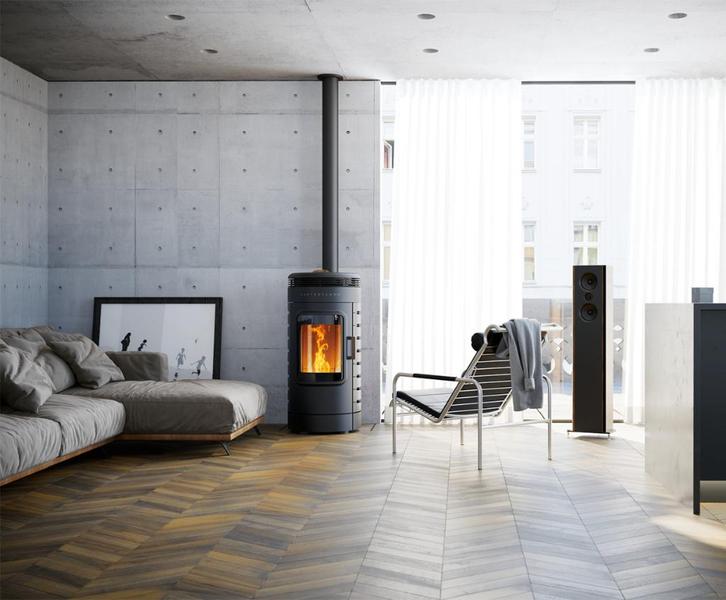 Pelletkachel Austroflamm Ella  ROND, ROBUUST EN MOOI, Maison & Meubles, Accessoires pour la Maison | Autre, Neuf, Enlèvement ou Envoi