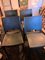 Terrasstoelen pvc groen 4st, Ophalen