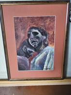 Huile sur carton signe Maurice fourneau, Enlèvement ou Envoi