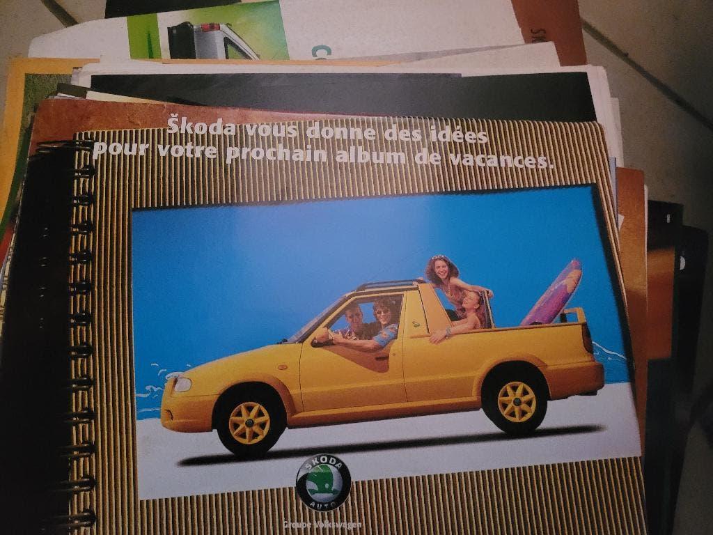Prospectus Skoda Felicia Fun - Stock Ancienne Concession, Enlèvement, Comme neuf