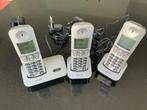 Draadloze telefoons Philips, Telecommunicatie, Ophalen of Verzenden, Gebruikt, 3 handsets