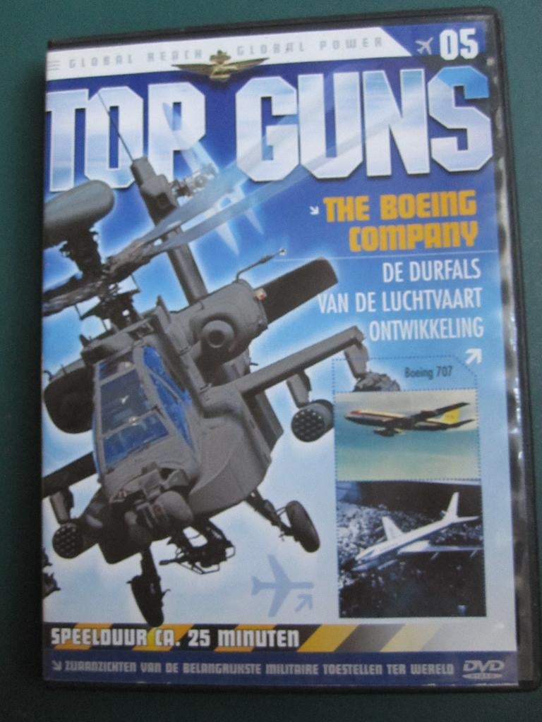 Top Guns 5 - Flying Throug Time, Cd's en Dvd's, Dvd's | Documentaire en Educatief, Vanaf 12 jaar, Ophalen of Verzenden, Zo goed als nieuw