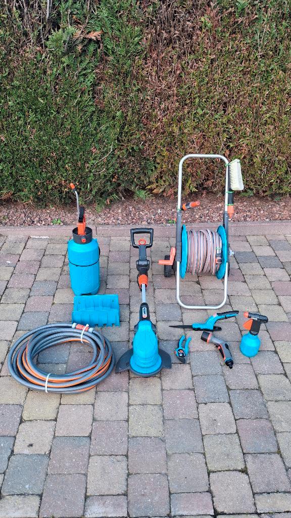 lot gardena tuinmateriaal, Tuin en Terras, Hand-tuingereedschap, Zo goed als nieuw, Overige soorten, Ophalen