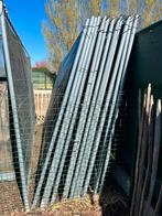 Afsluiting / bouwhekkens / heras hek met voetstuk en doek, Bricolage & Construction, Enlèvement, Comme neuf