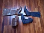2 paar laarzen - 5 euro per paar, Ophalen, Hoge laarzen, Bruin, Zo goed als nieuw
