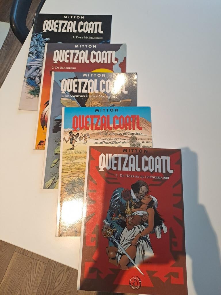 Stripreeks Quetzalcoatl 1 tem 5, Enlèvement ou Envoi