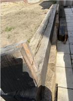 3 oude eiken balken, Ophalen, Gebruikt, 250 cm of meer, Balken