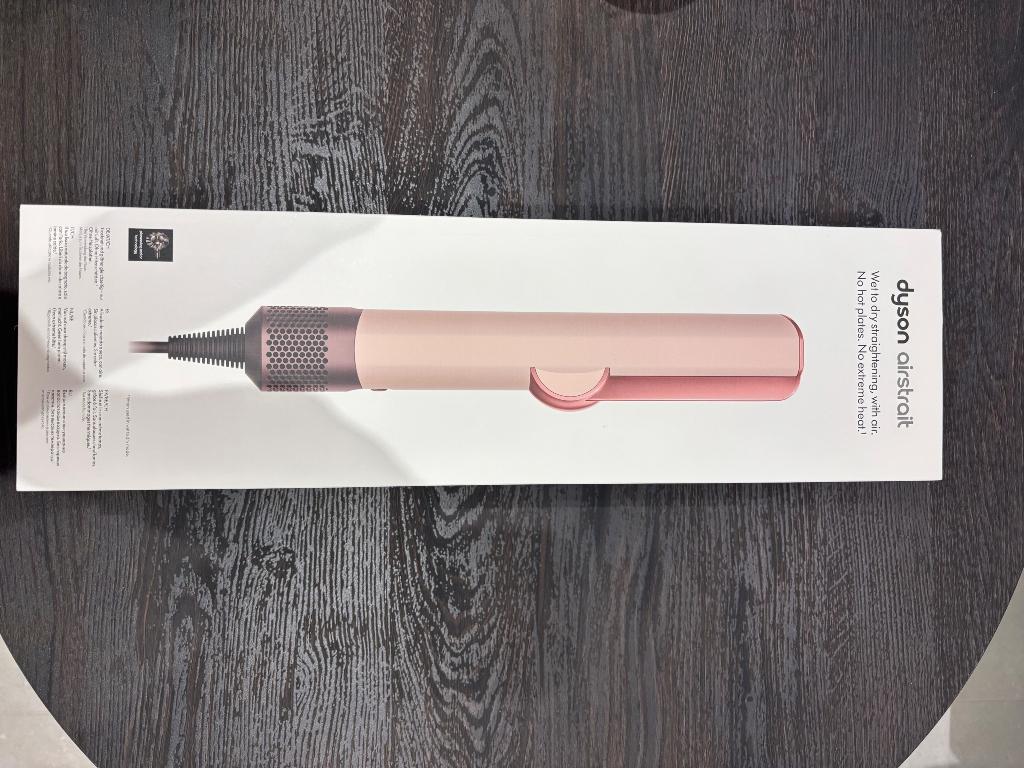 Dyson Airstrait roze- nieuw in doos-ongebruikt, Handtassen en Accessoires, Ophalen, Nieuw, Krultang of Stijltang